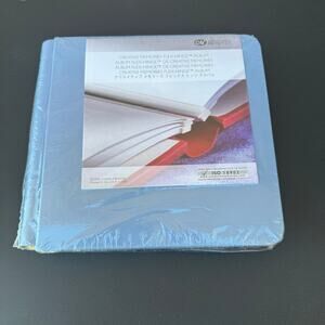 Creative Memories Flex Hinge Scrapbook 8x8 Light Blue Unopened Vintage